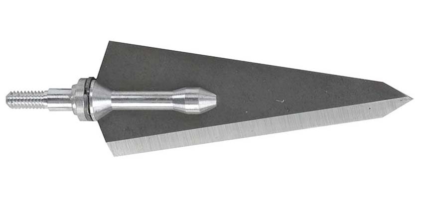 Product image of the Steel Force single bevel broadhead.